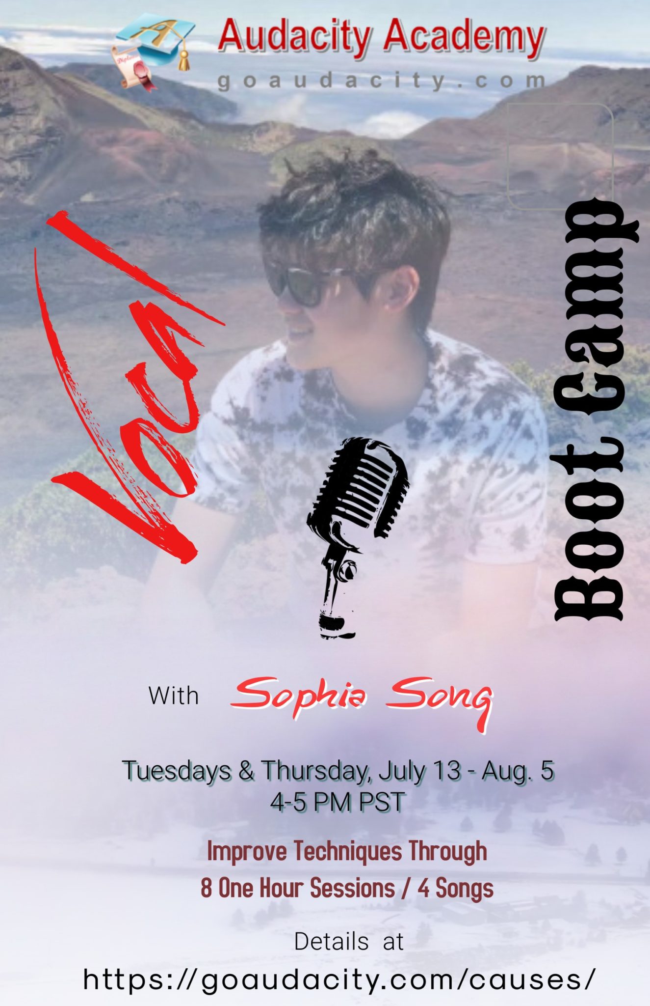 Vocal Boot Camp with Sophia Song