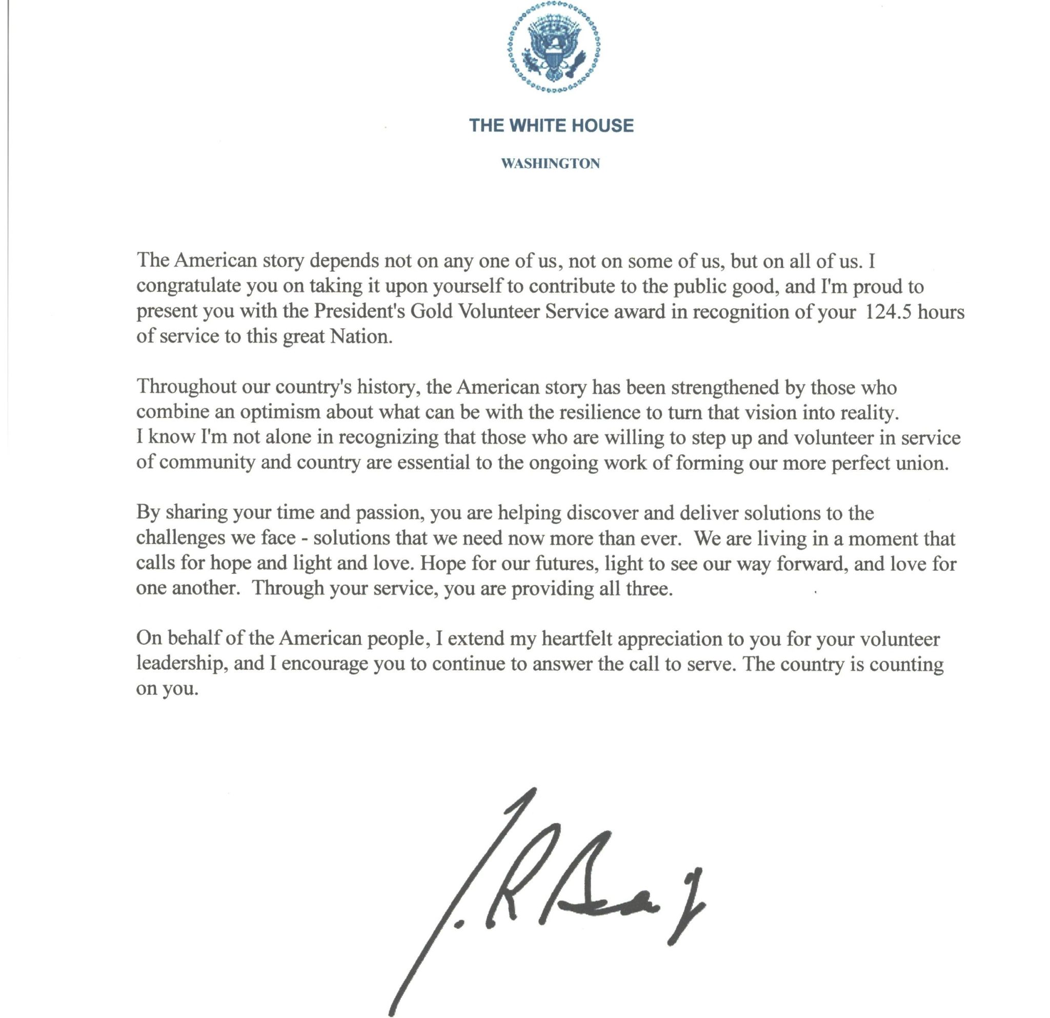 PVSA Letter